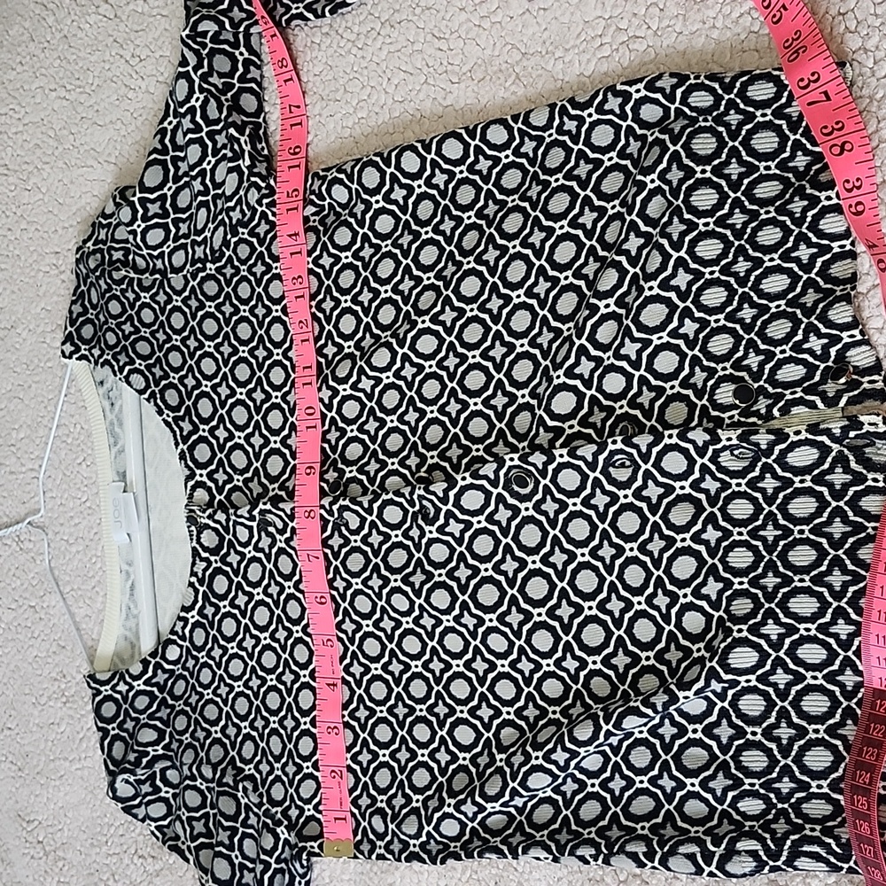 Joe Fresh Style pattern button cardigan - Picture 4 of 6